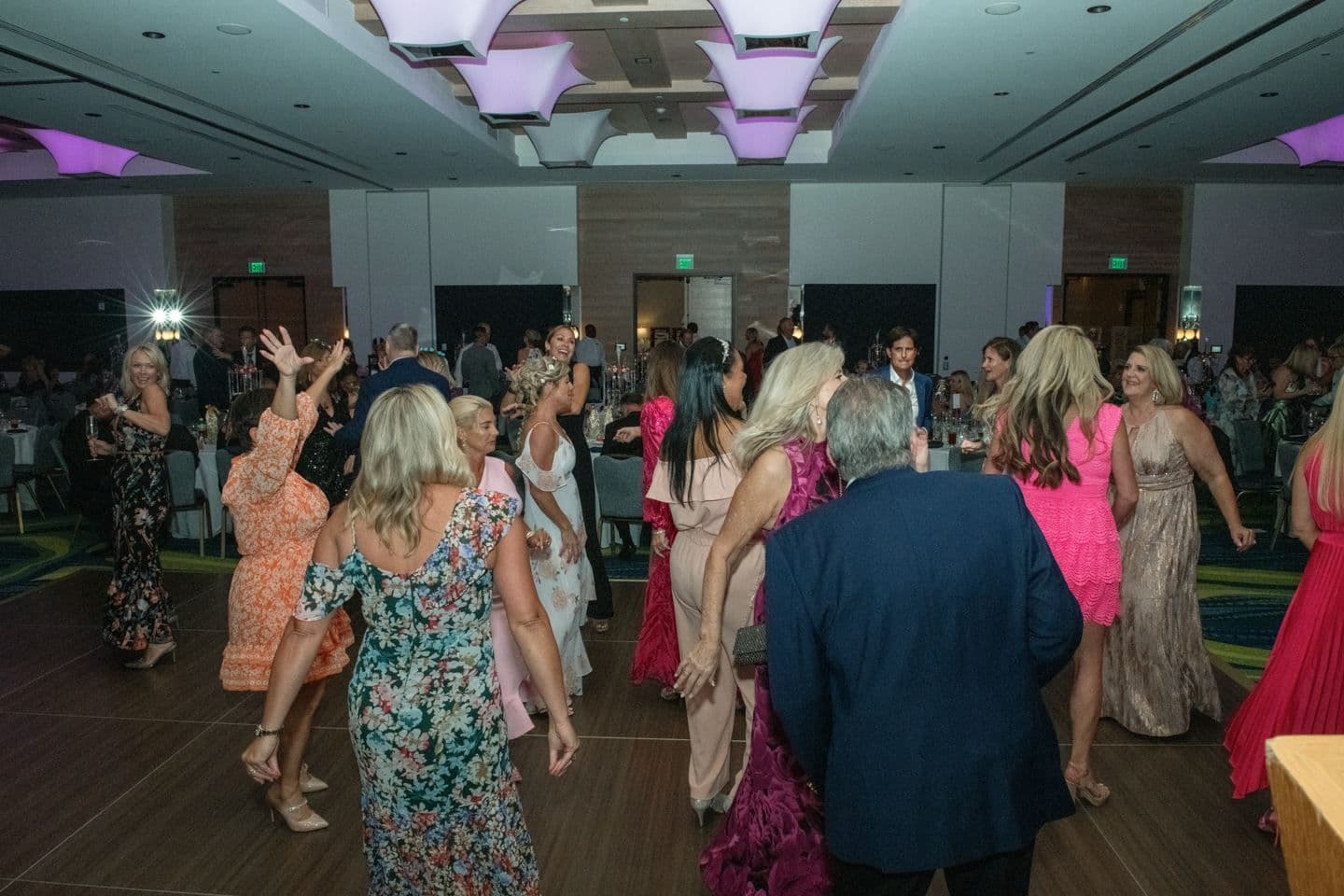 Guests dancing at the Treasure Coast Hospice Foundation Rose Ball
