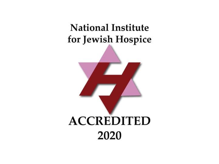 National Institute for Jewish Hospice accreditation seal, 2020